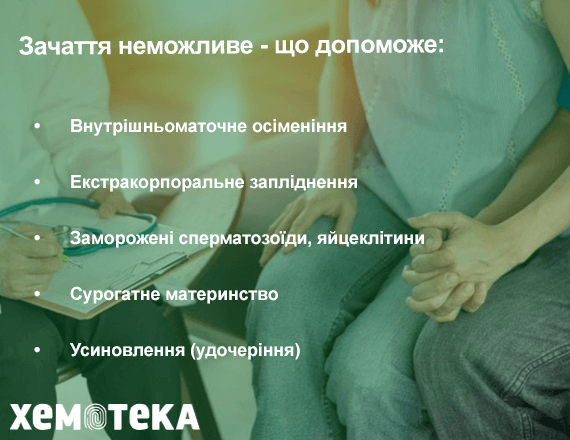 зачаття неможливо зачаття неможливо